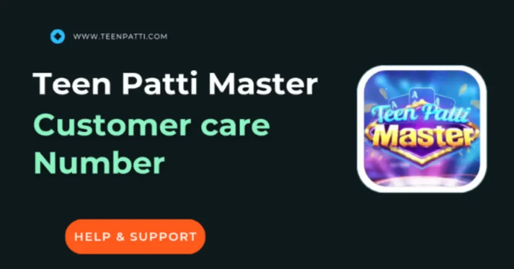 teen patti master customer care number