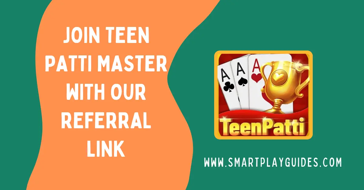 join teen patti master with our referral link and enjoy the benefits